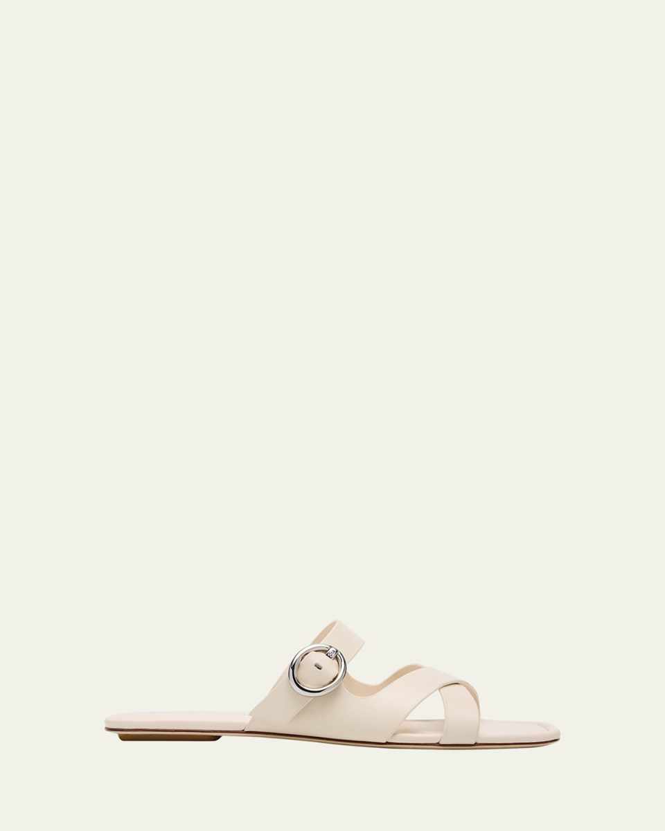 Villa Leather Slide Sandals
